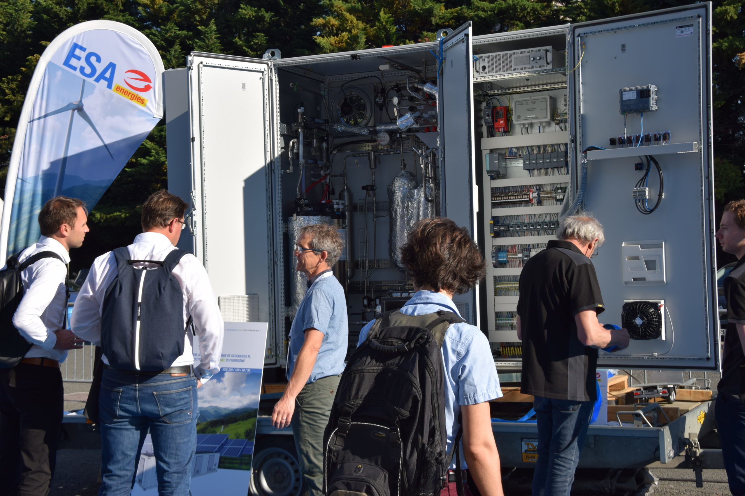 Armoire de production H2 - électrolyseur HDE20